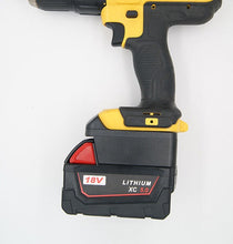 Load image into Gallery viewer, Battery Adapter for Dewalt™20V Max Tool to Milwaukee™ 18V Battery