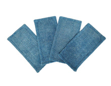 Load image into Gallery viewer, Reusable Wet and Dry Microfiber Hardwood Floor Mop Pads for Swiffer™ Wet Jet and Dry+Wet Sweeper- 4 pack