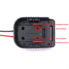 Load image into Gallery viewer, Battery Connector For Makita 18v Max Battery To Dock Power 14AWG Robotics